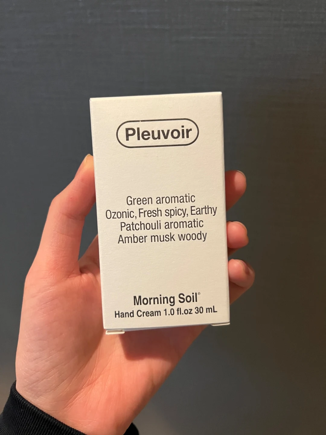 Pleuvoir(プルヴワ) - ハンドクリーム モーニングソイル – Pleuvoir