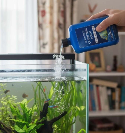 Customer aquarium review photo