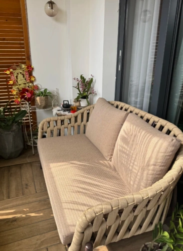 Customer photo of clean outdoor seating