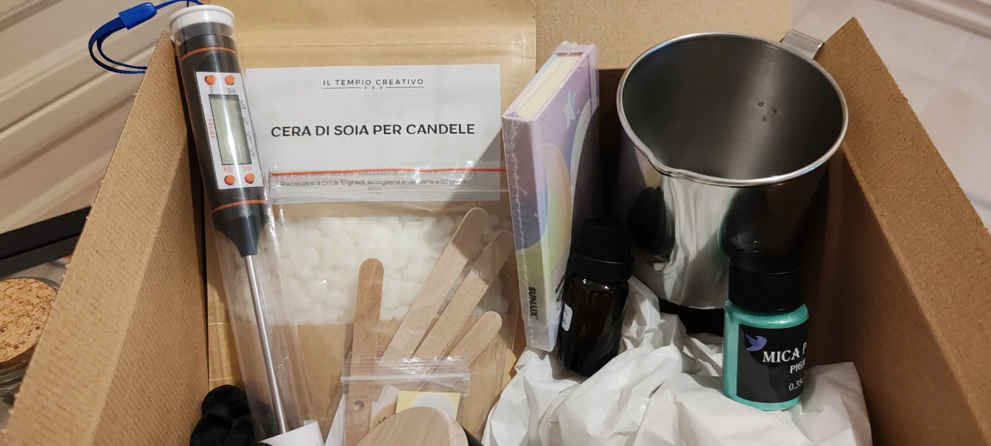 Kit per la produzione di candele, Kit di forniture per la produzione di  candele per adulti