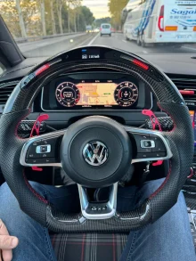 Foto del cliente Leonardo — Volante In Carbonio Golf (7/7.5) Scirocco, Polo (2014-2017)