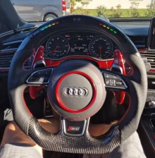 Foto del cliente Salvatore — Volante Audi A1 A3 A4 A5 A6 A7 TT R8 In Fibra Di Carbonio