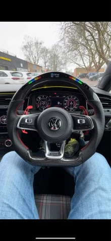 Foto del cliente Giovanni — Volante In Carbonio Golf (7/7.5) Scirocco, Polo (2014-2017)