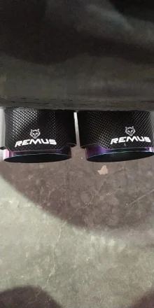 Foto del cliente Nicola — Terminale Di Scarico Remus Fibra Di Carbonio E Titanio (1Pc)