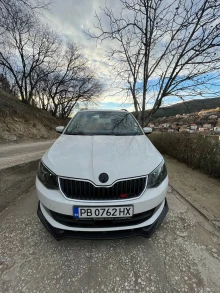 Foto del cliente Stephan — Splitter Skoda Fabia (2014-19) 3Pcs