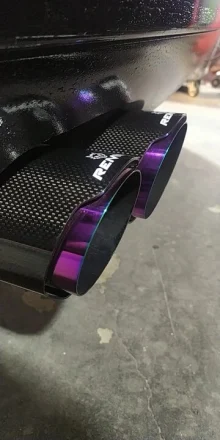 Foto del cliente Nicola — Terminale Di Scarico Remus Fibra Di Carbonio E Titanio (1Pc)
