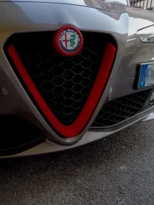 Foto del cliente Andrea — Cover Scudo Anteriore "V" Alfa Romeo Giulia e Stelvio (2017-2023)