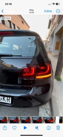 Foto del cliente Fabrizio — Fari Led Posteriori Volkswagen Golf 6 (2009-2013)
