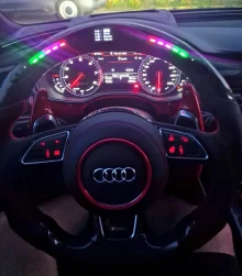Foto del cliente Salvatore — Volante Audi A1 A3 A4 A5 A6 A7 TT R8 In Fibra Di Carbonio