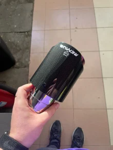 Foto del cliente Gabriele — Terminale Di Scarico Remus Fibra Di Carbonio E Titanio (1Pc)