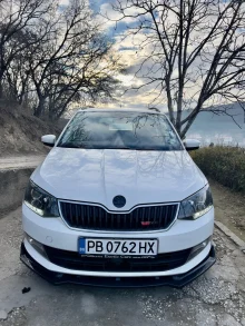 Foto del cliente Stephan — Splitter Skoda Fabia (2014-19) 3Pcs
