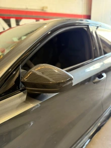 Foto inviata da Marco S. — Calotte Specchietti Audi A3 Fibra Di Carbonio (2021-2023)