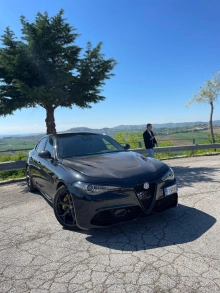 Foto inviata da Nicola — Cofano In Carbonio Alfa Romeo Giulia Stile GTAm