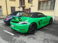 Foto del cliente Stefano — Spoiler Porsche Cayman Boxster 718 Fibra Di Carbonio (2017-2023)