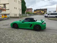 Foto del cliente Stefano — Spoiler Porsche Cayman Boxster 718 Fibra Di Carbonio (2017-2023)