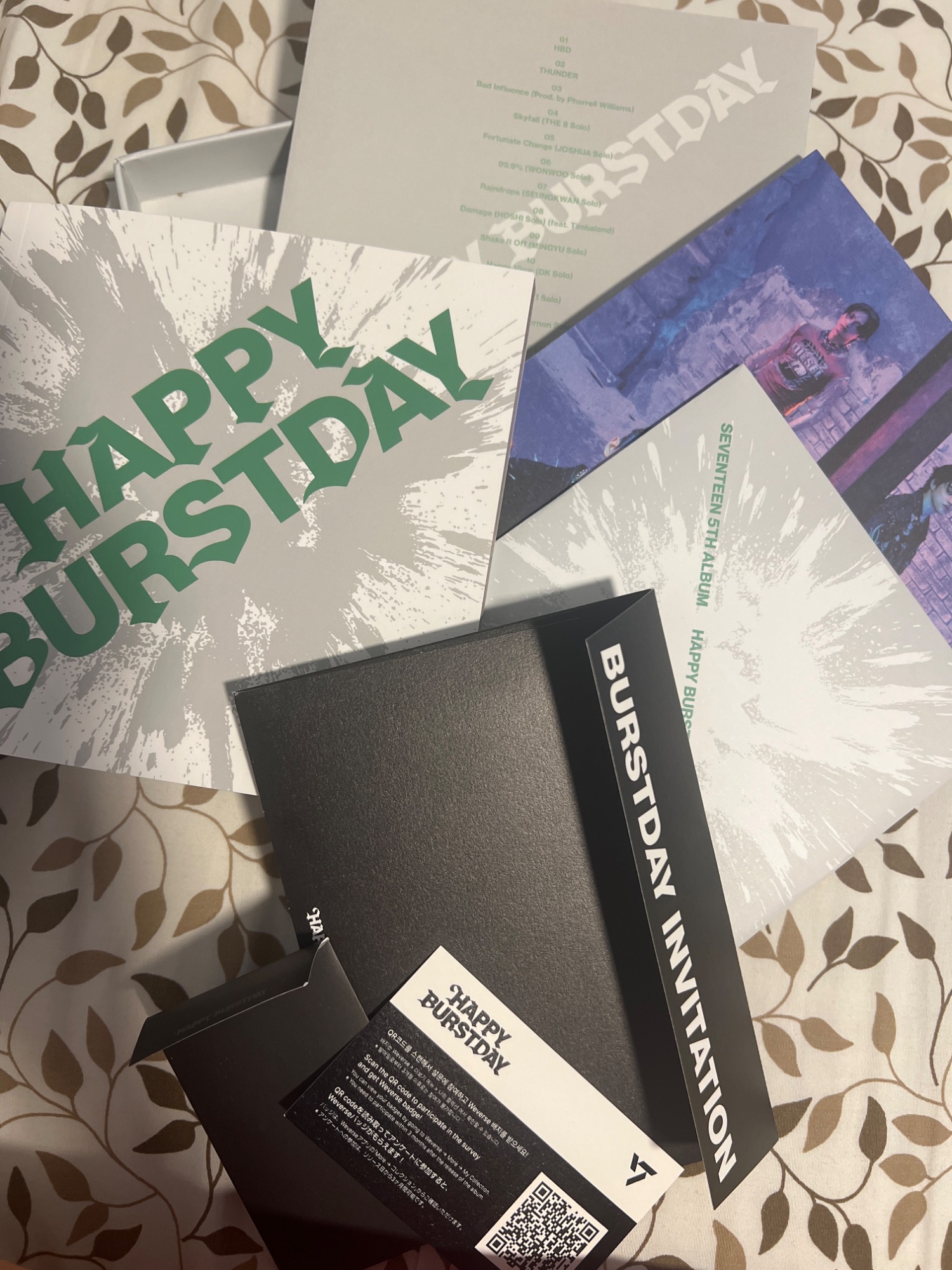 SEVENTEEN - HAPPY BURSTDAY – Kpop Planet Global