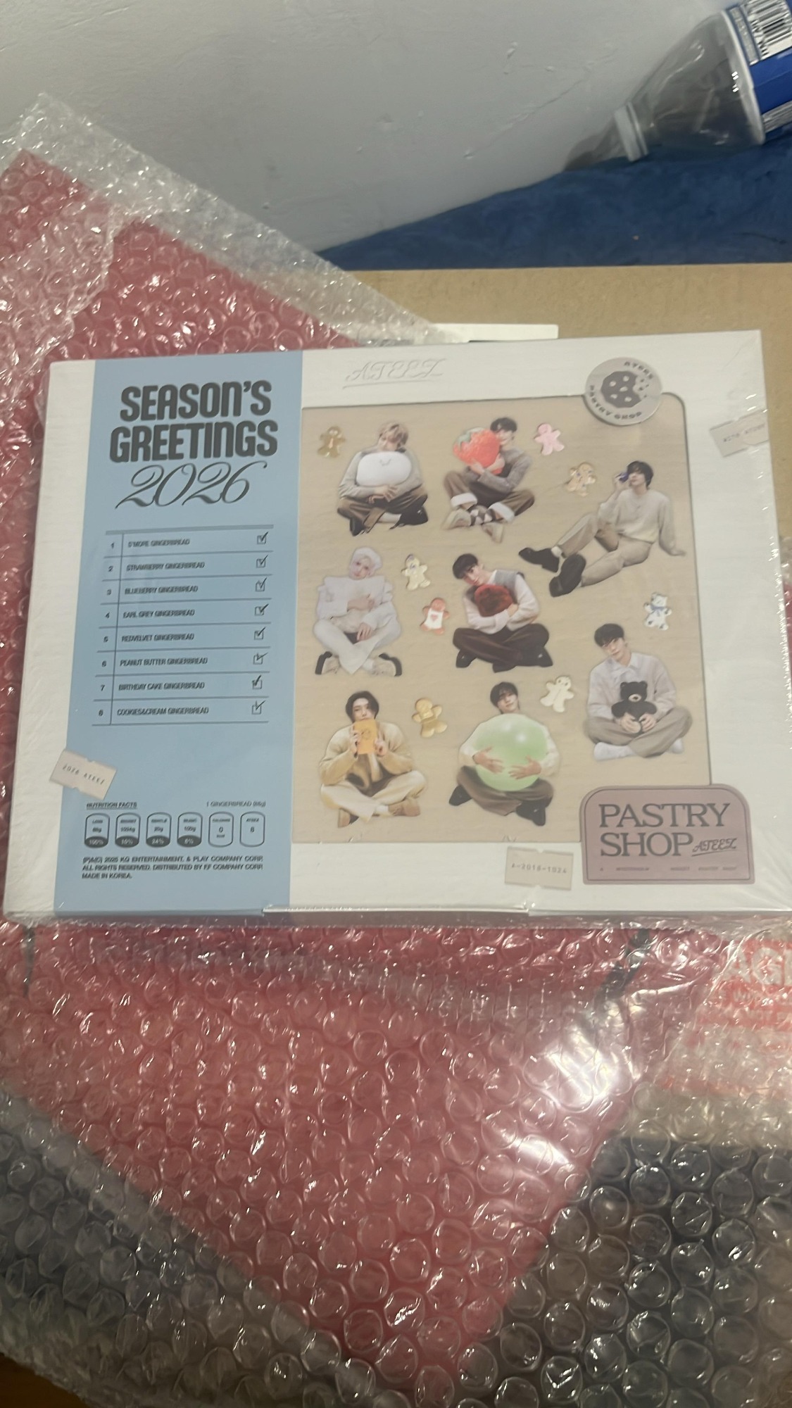 ATEEZ - 2026 SEASON'S GREETINGS – Kpop Planet Global