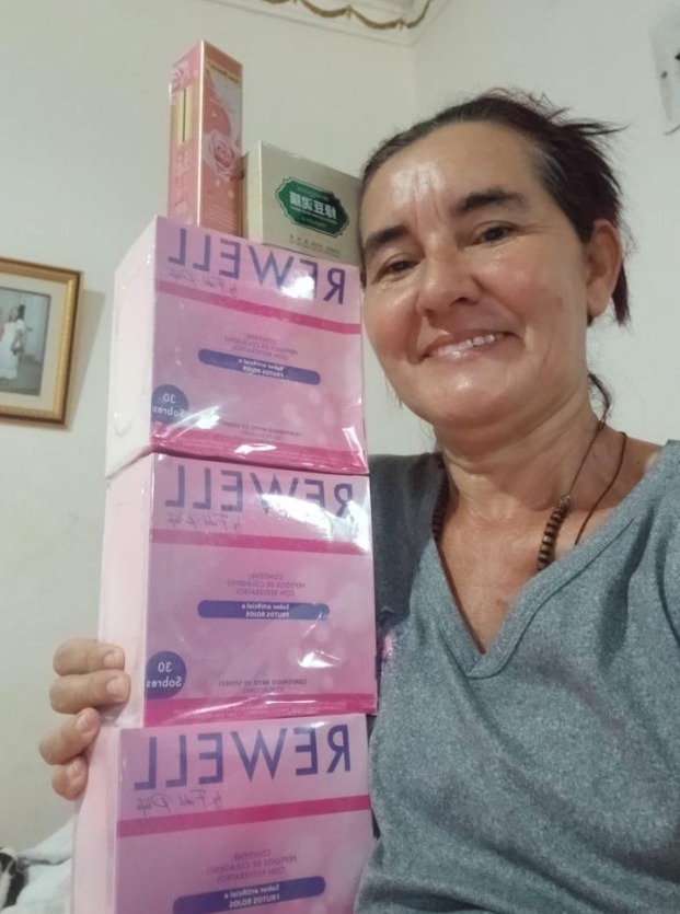 Clienta de Sanavita con Rewell