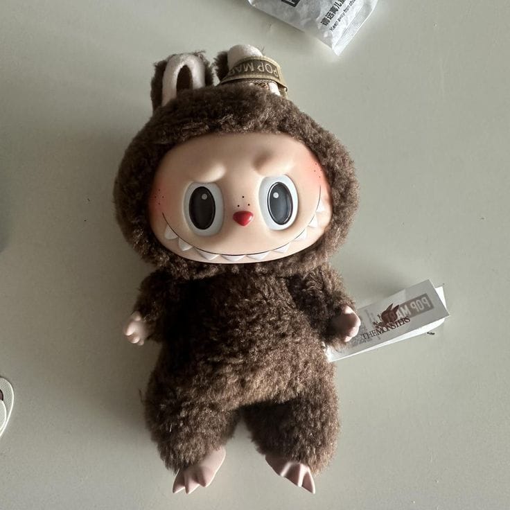 POP MART LABUBU マカロン Toffee POP MART Labubu The Monsters Exciting Macaron Plush Series