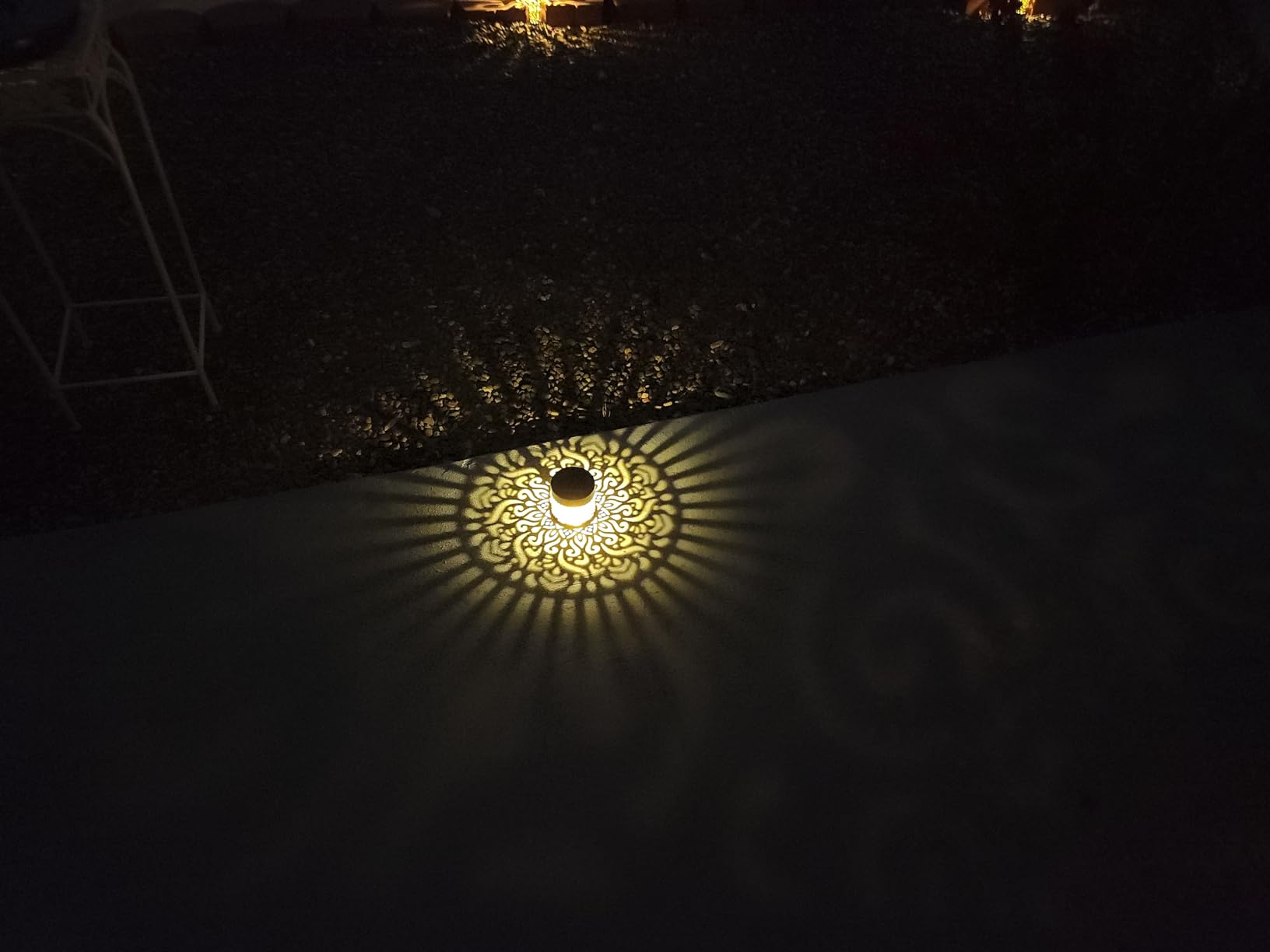Solar light auto sensor customer photo