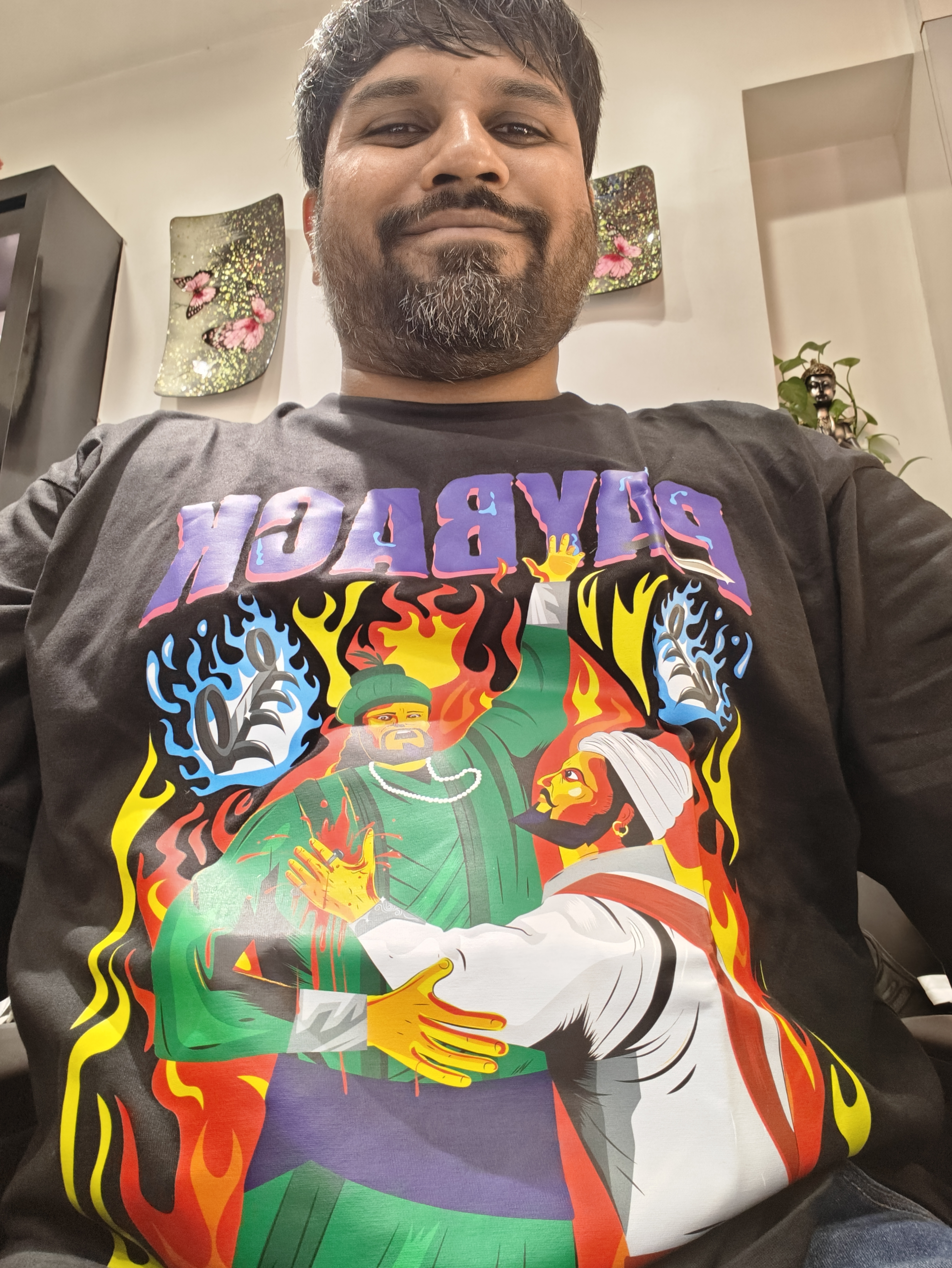 Chatrapati Shivaji Maharaj - Oversized Black T-shirt – Nativeheads
