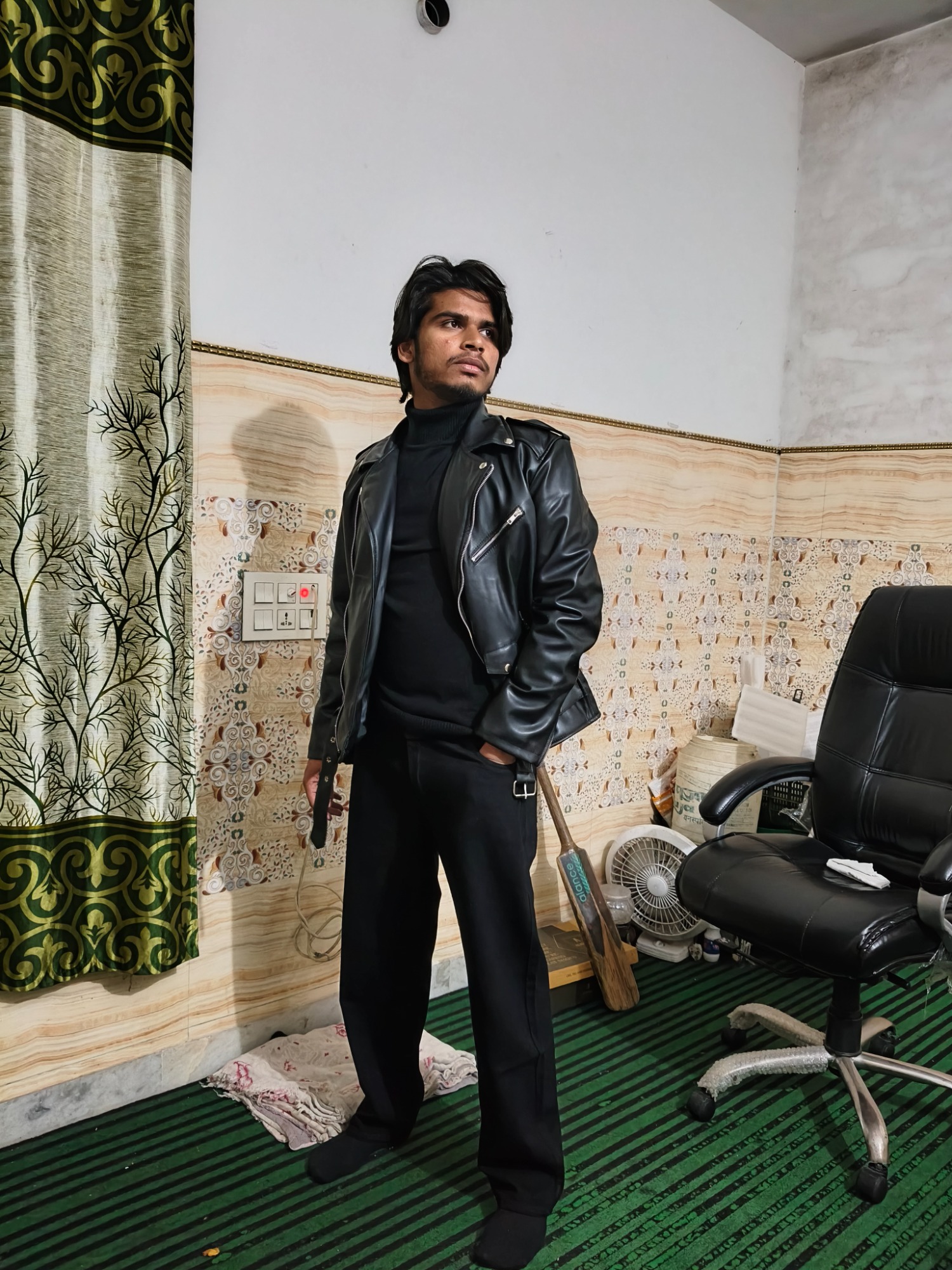 LEATHER RIDER JACKET – MECNEX