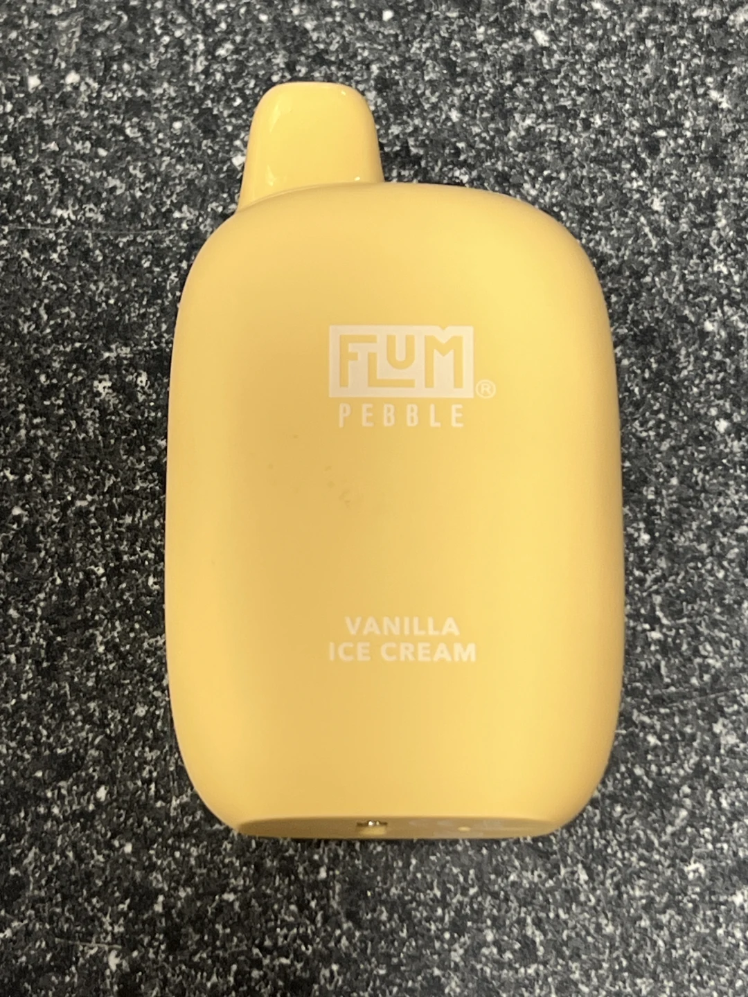 VANILLA ICE CREAM FLUM PEBBLE 6000 DISPOSABLE