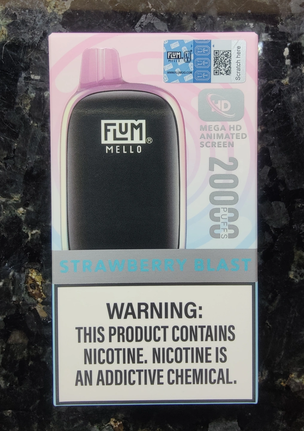 STRAWBERRY BLAST FLUM MELLO 20K