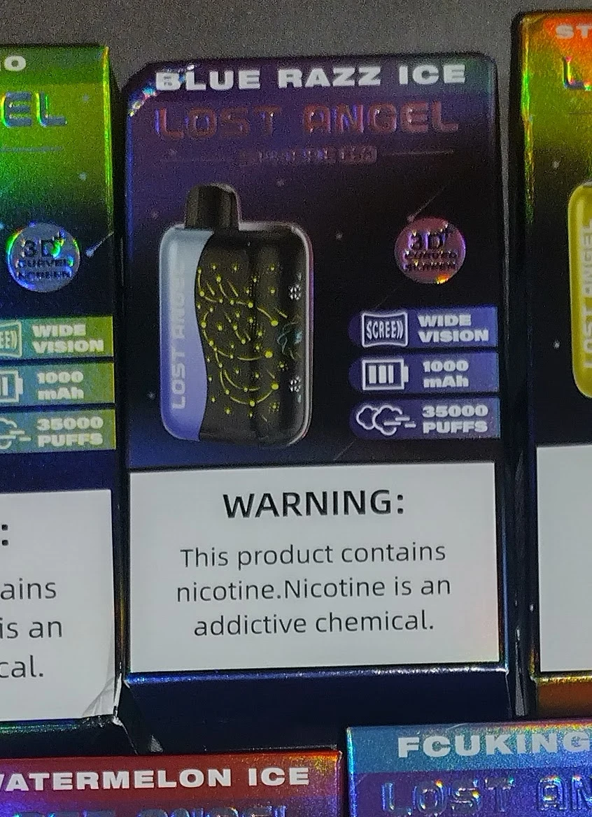 lost vape blue razz ice Lost Mary OS5000 ZERO Blue Razz Ice 0% main image 1