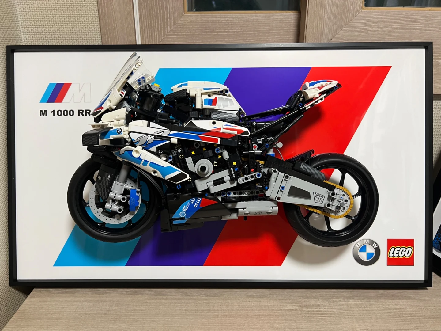 Display Frame for LEGO® TECHNIC™ BMW M1000RR 42130