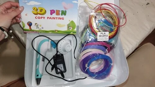 3D Pen For Children 3D Drawing Printing Pen with LCD Screen With PLA 1