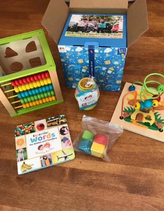 Educa Baby Box - Caixa de Brinquedos Educativos Multifuncionais