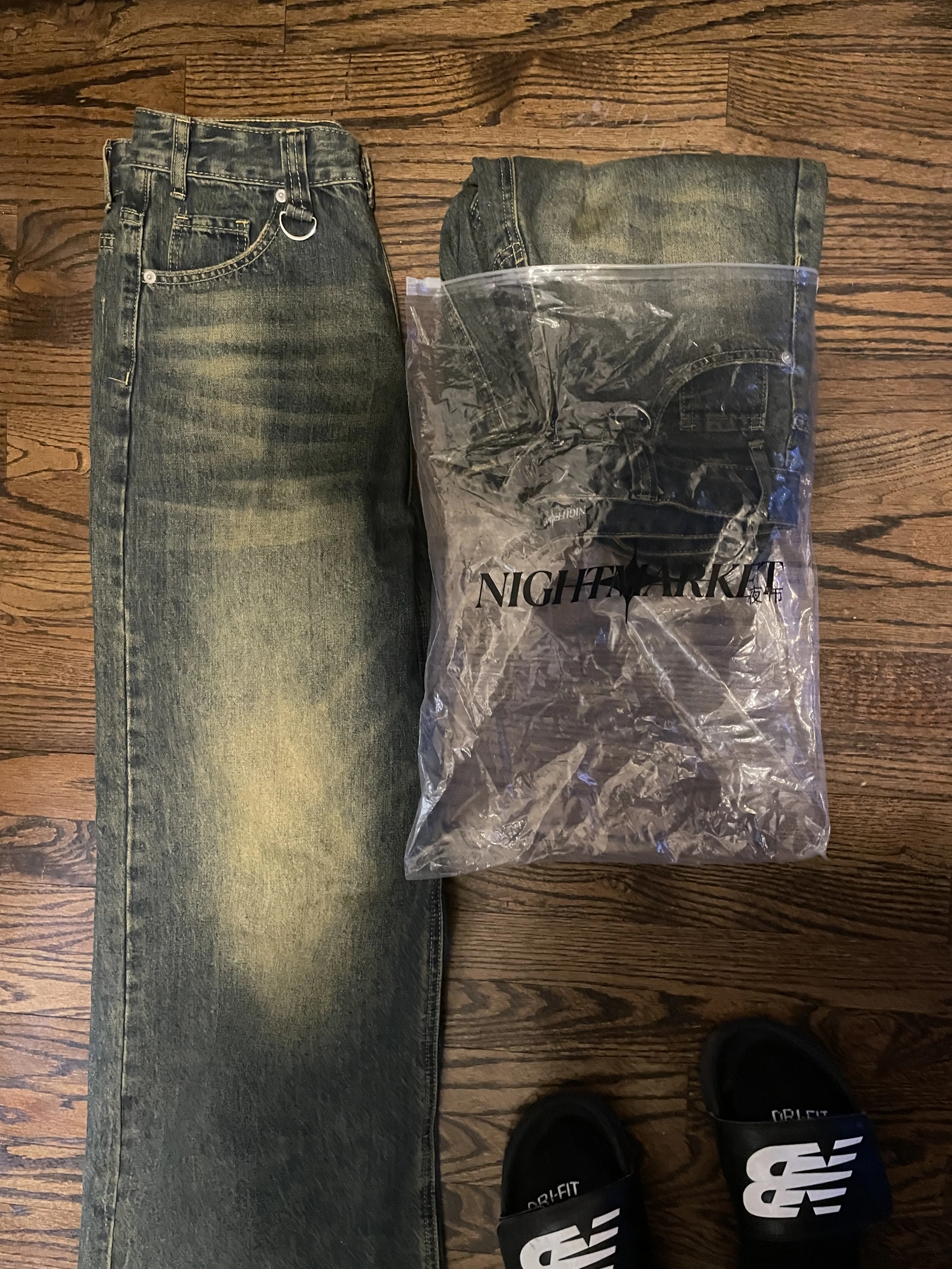 EVANESCENT JEANS [CHARCOAL] – NIGHTMARKET