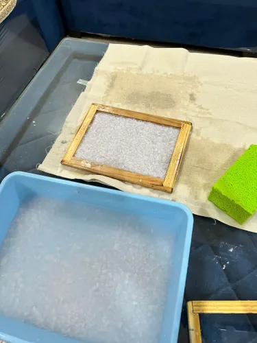 Photo shared by Tanu in their review of DIY Handmade Paper Kit