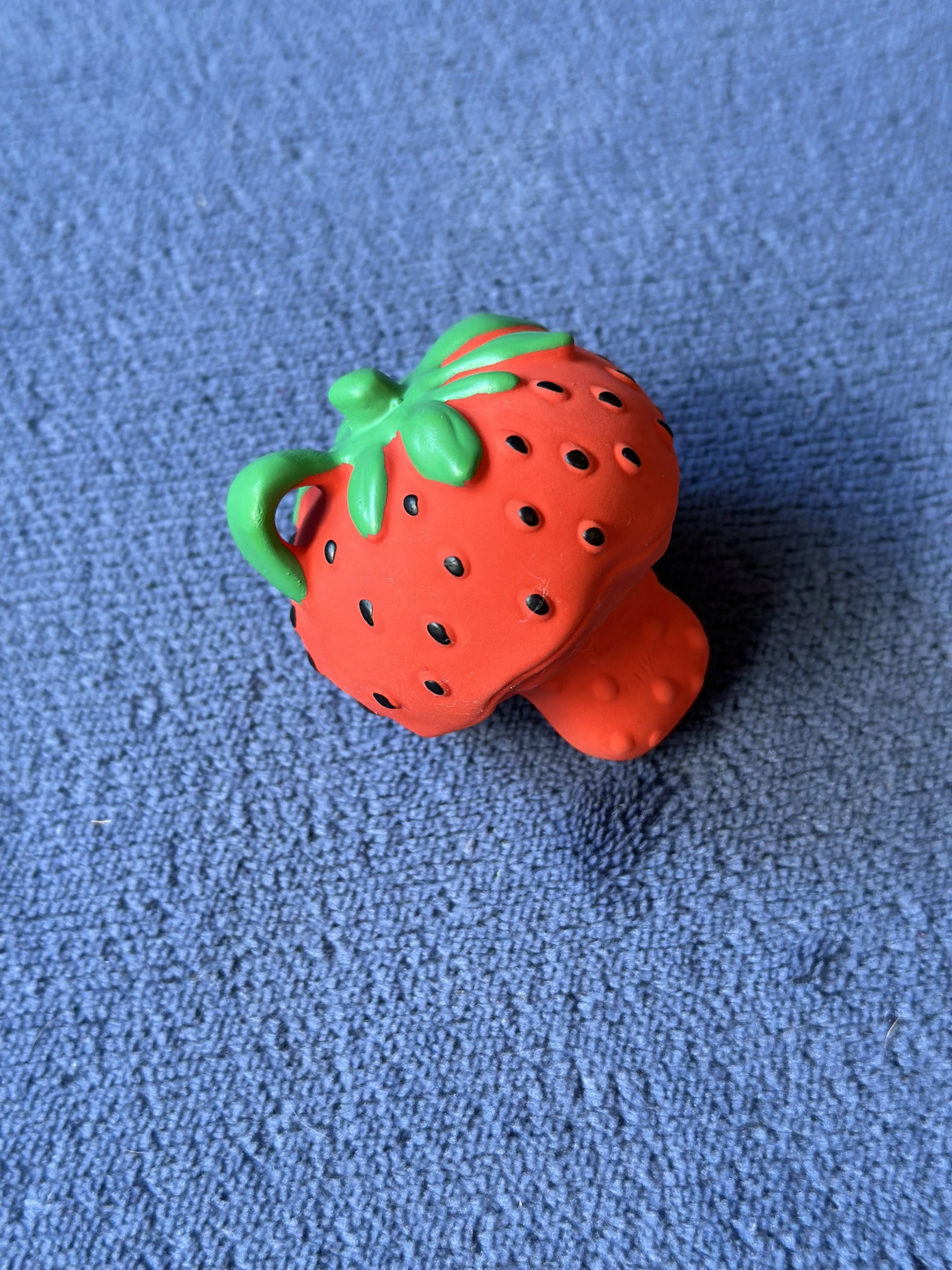 Sweetie the Strawberry Mini Baby Teether Oli Carol