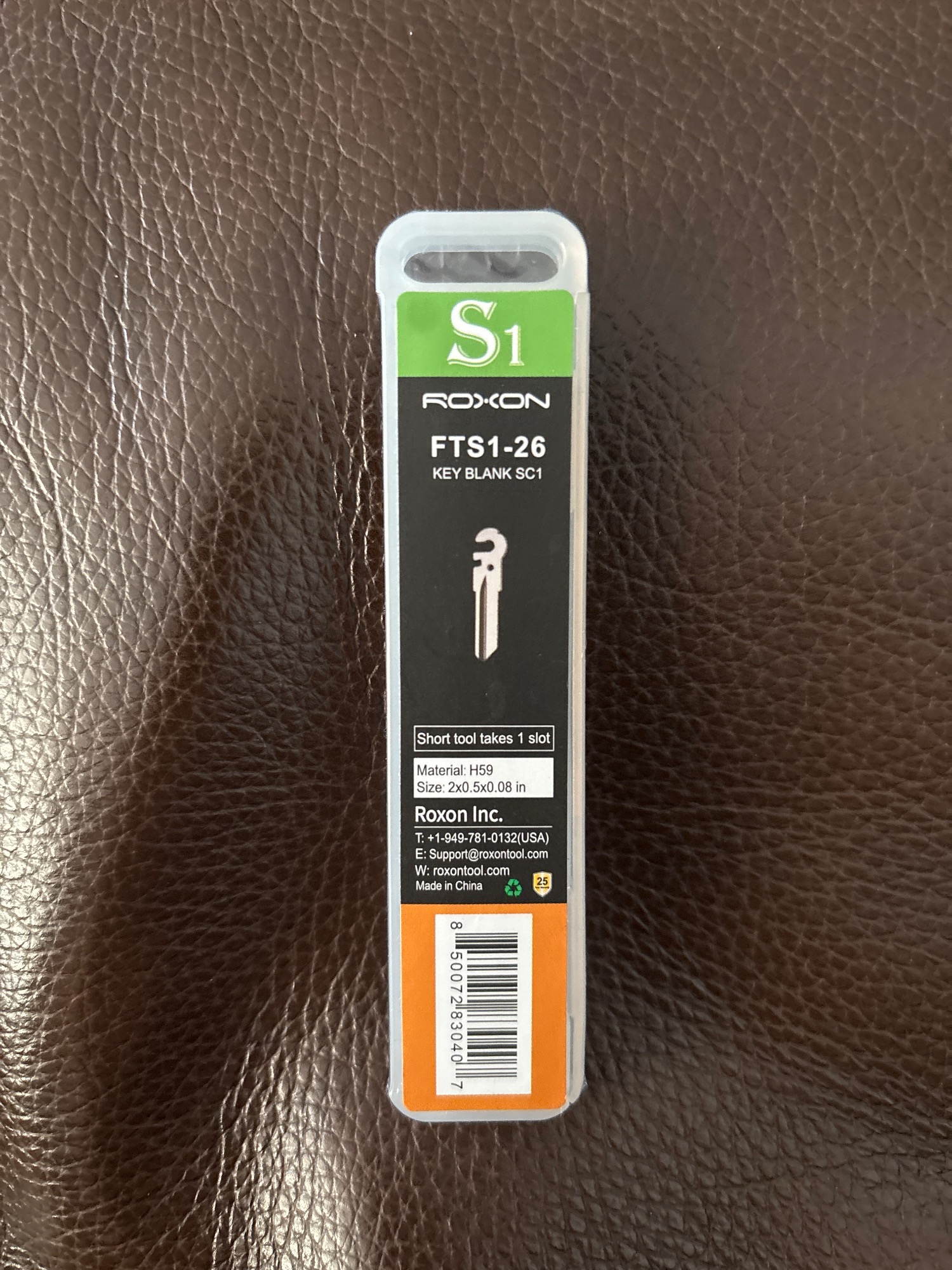 House Key Blank KW1 – Kwikset Compatible – ROXON