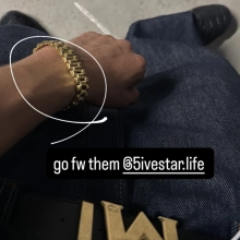 18K ROLEX BRACELET