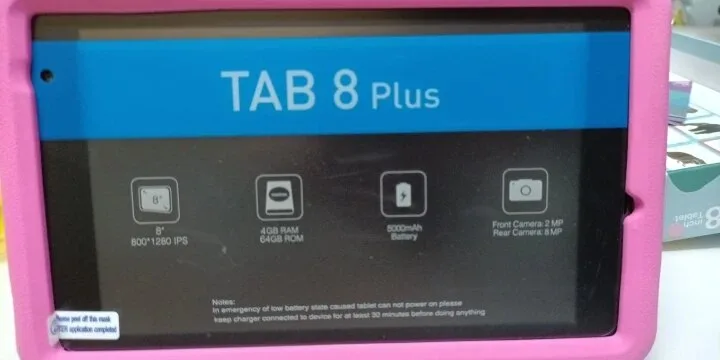 VASOUN-Tablette pour enfants, 8 pouces, Android 13, Façades Core
