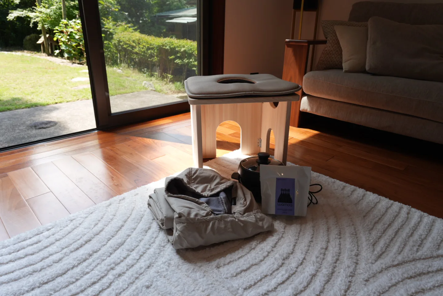 自宅よもぎ蒸し用スターターセット（5点）WARM BLEND 代謝サポート