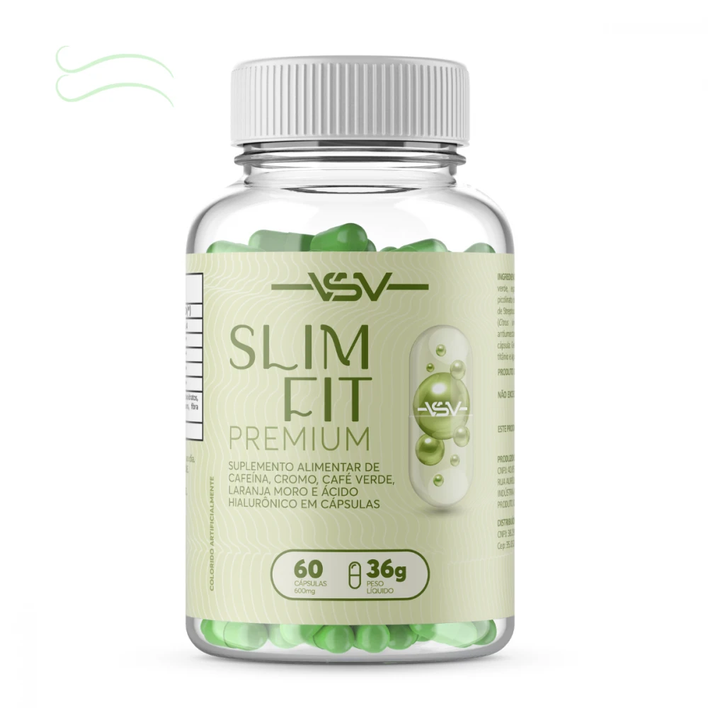 Slim Fit Emagrecedor e Rejuvenescedor Reduz peso 100% Natural