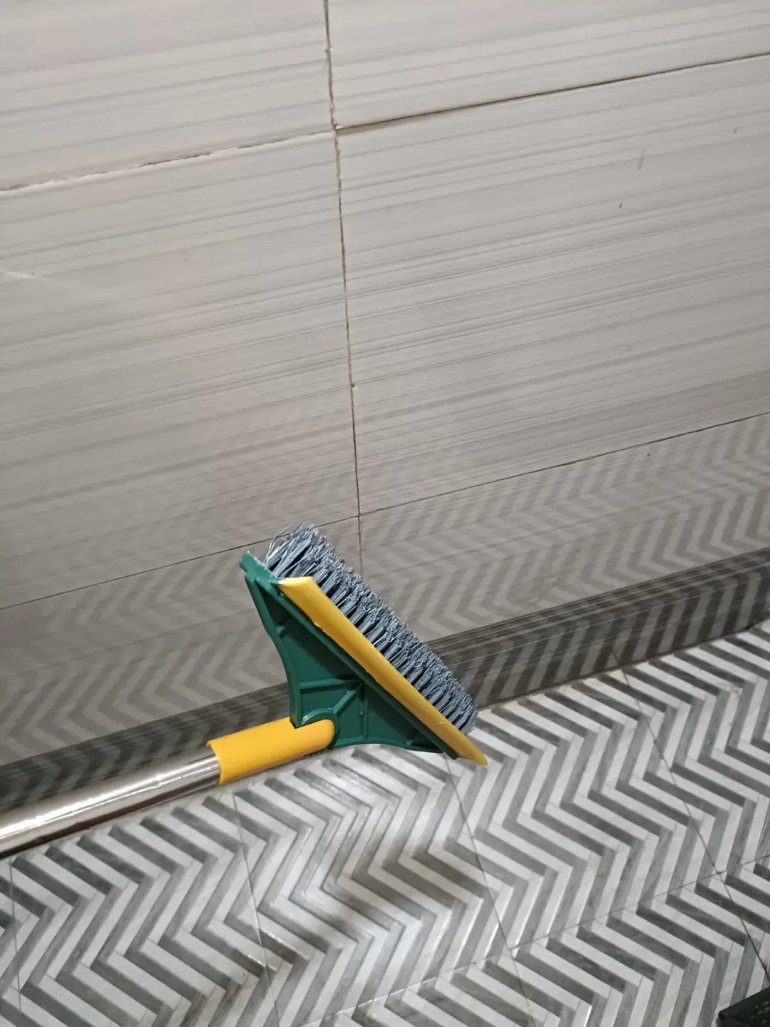 Buy KARTUNBOX 2 in 1 Bathroom Cleaning Brush Wiper Tiles Cleaning