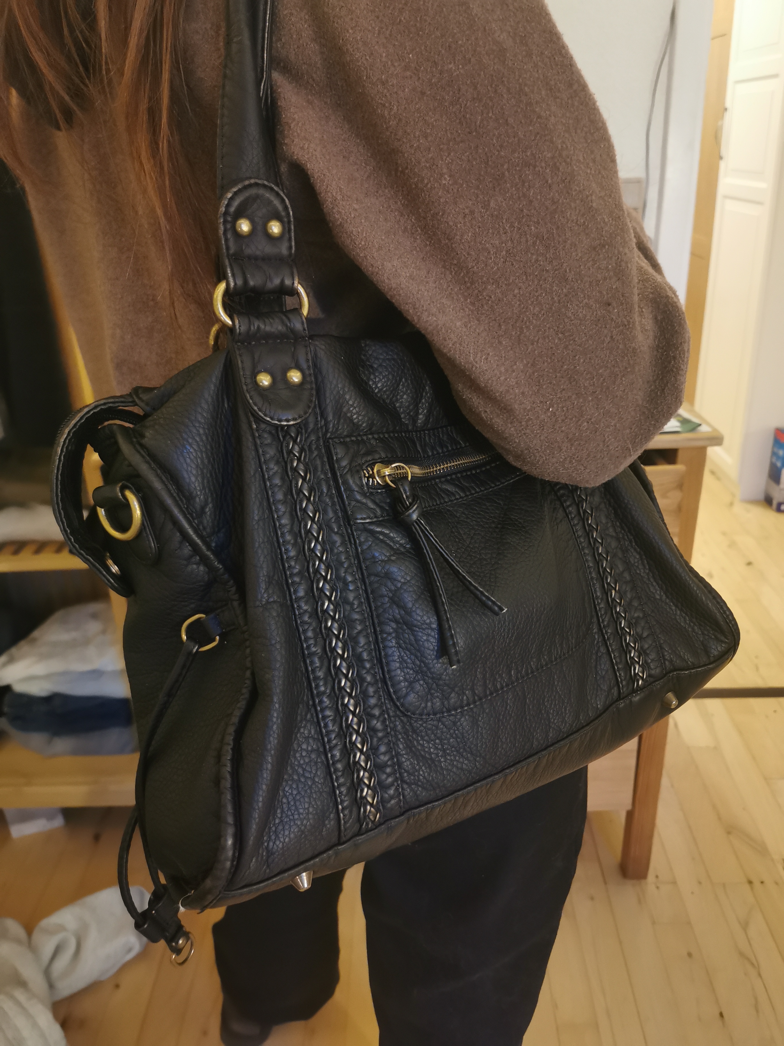 Vintage City Bag - Black