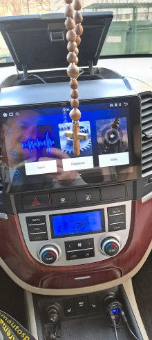 Vásárlói fotó a(z) Hyundai Santa Fe 2006- 2012 9" Android multimédia autórádió érintőkijelzős fejegység termékről – Csaba C. 5 csillagos értékelése