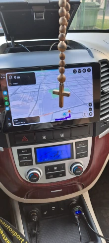 Vásárlói fotó a(z) Hyundai Santa Fe 2006- 2012 9" Android multimédia autórádió érintőkijelzős fejegység termékről – Csaba C. 5 csillagos értékelése