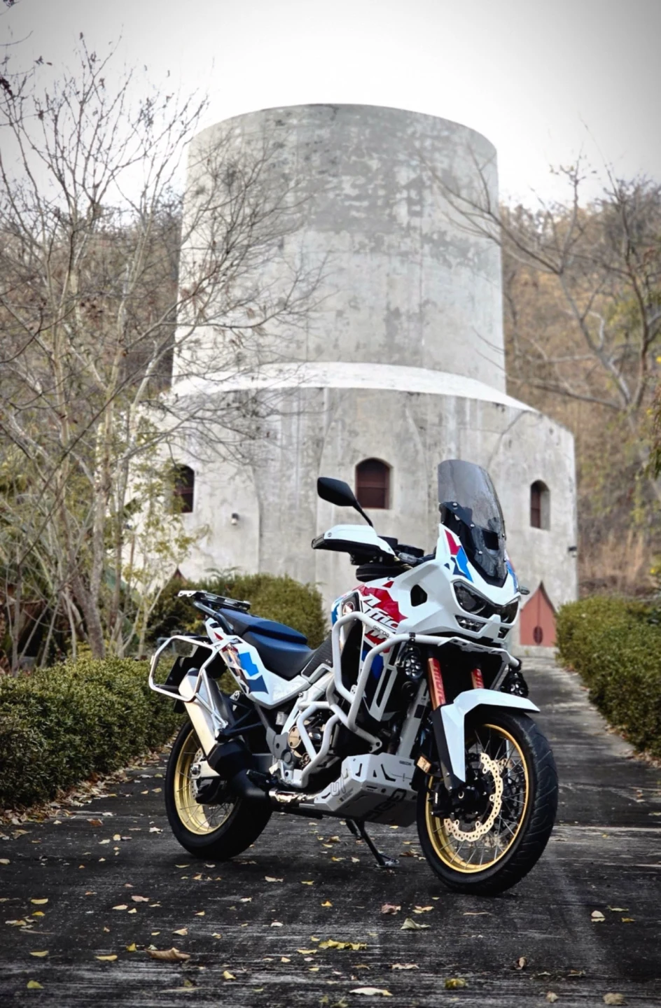 GARDA Crash Bars Honda Africa Twin Adventure Sports (white