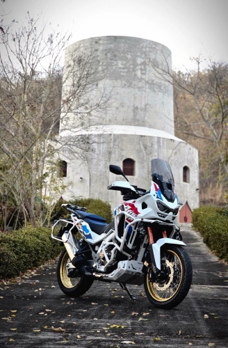 GARDA Crash Bars Honda Africa Twin Adventure Sports (white