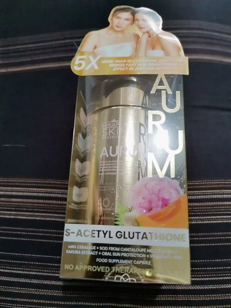 Hikari Aurum S-Acetyl Glutathione 30 Caps – RC Health & Beauty Australia