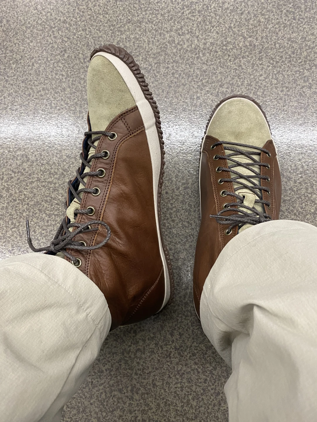 SP-450 Brown | 国産ハンドメイド スニーカー スピングル