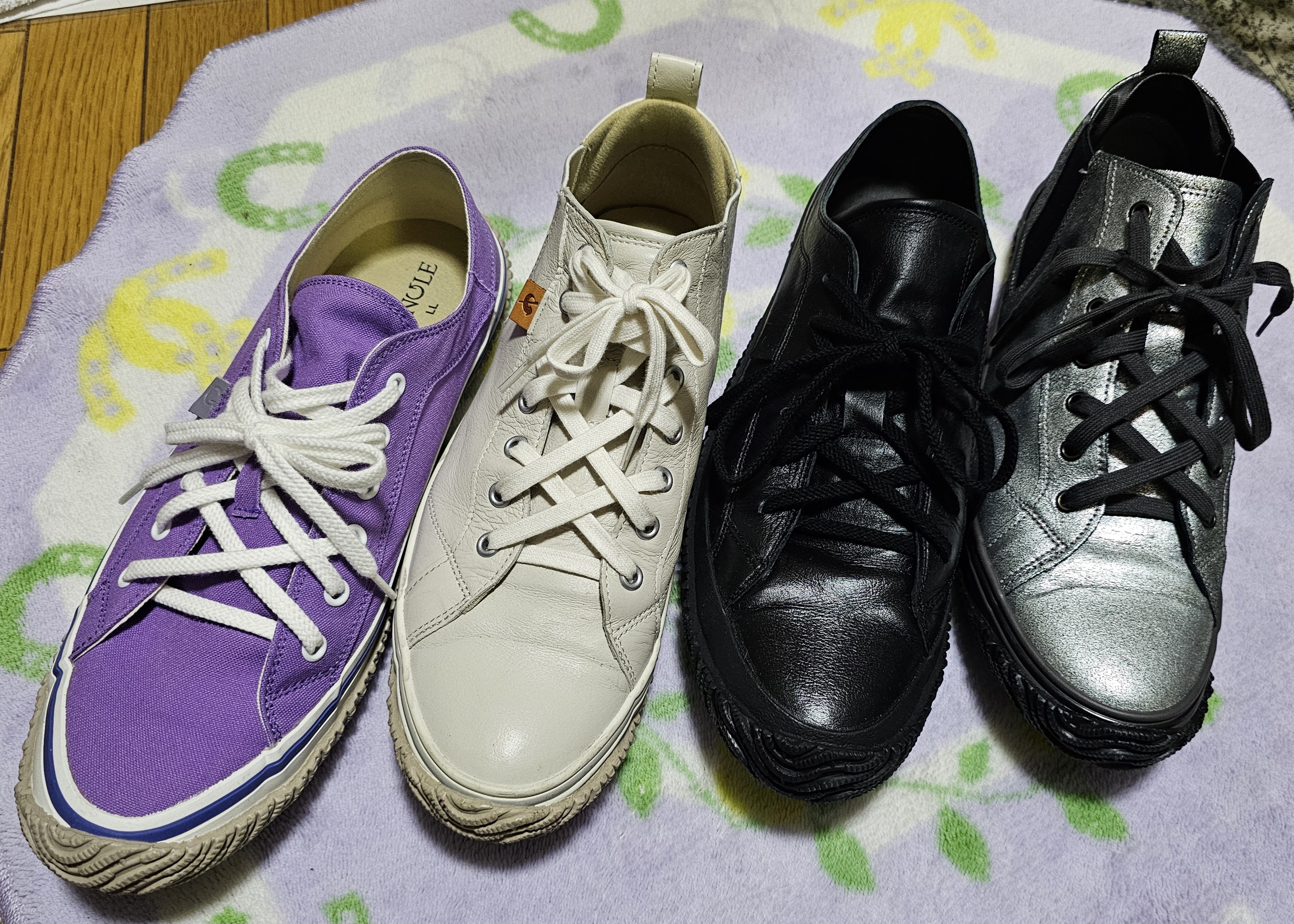 SP-442V Gunmetal | 国産ハンドメイド スニーカー スピングル