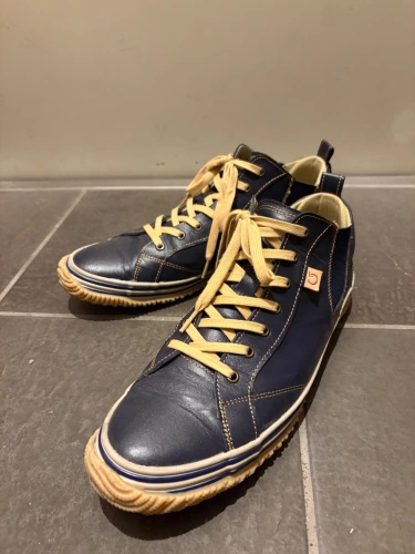 SP-442 Dark Navy | 国産ハンドメイド スニーカー スピングル